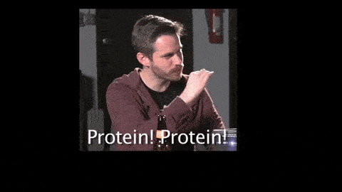 Mengonsumsi protein membantu membangun dan memperbaiki otot
