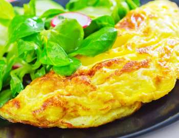 omelet sayur pilihan yang sempurna dalam menu diet tanpa nasi