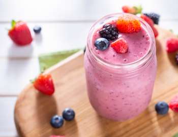 smoothie adalah minuman yang efektif menaikkan berat badan dengan cara praktis