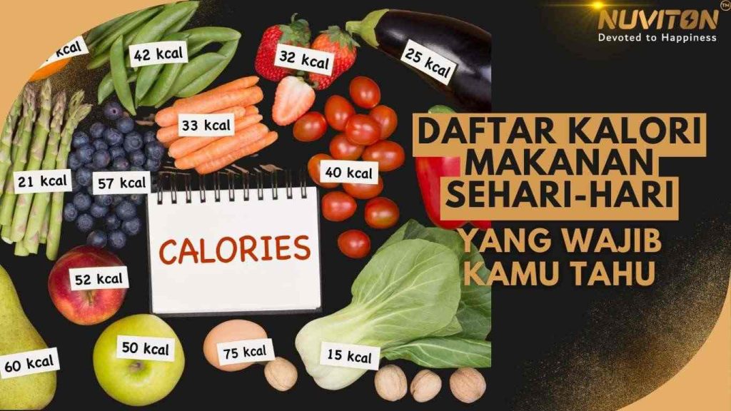 Daftar Kalori Makanan Sehari-Hari Yang Wajib Kamu Tahu