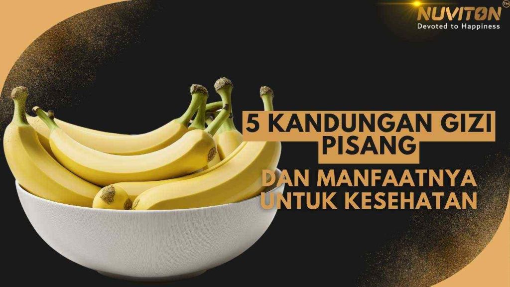 5 Kandungan Gizi Pisang Dan Manfaatnya Untuk Kesehatan