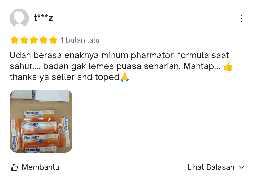 review pharmaton formula