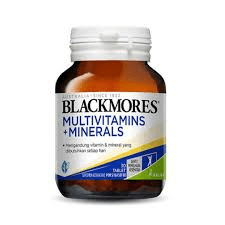 Blackmores Multivitamins + Minerals adalah kombinasi vitamin dan mineral