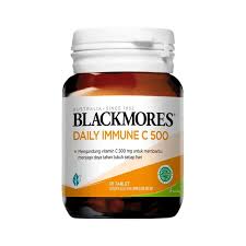 Suplemen blackmores daily immune c 500