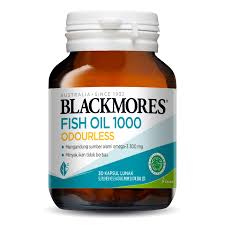 Suplemen blackmores odourless fish oil